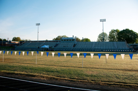The Stadium before the meet.