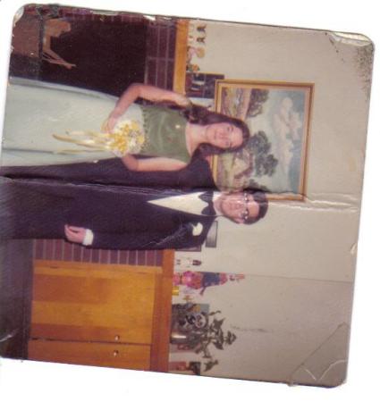 greg staton and mary easterly at 1974 prom