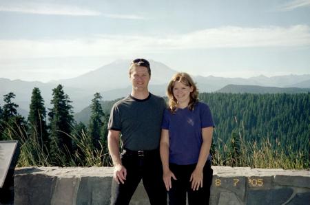 My wife & I out for a ride