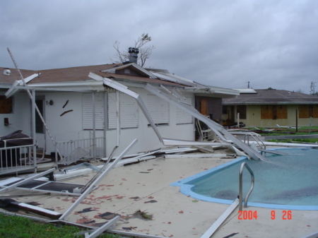 Our Home - 2004 Hurricane Francis, So. FL