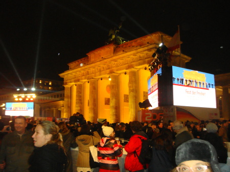 20th anniversary of fall of the Berlin Wall