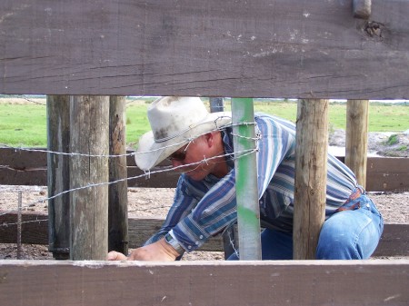 Fixing fence