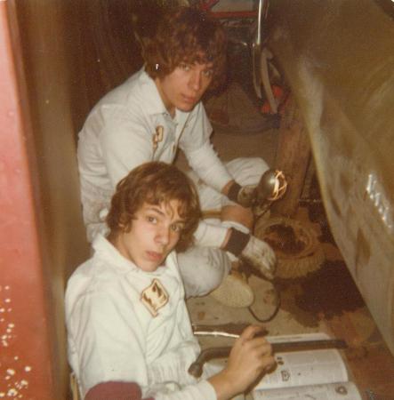 Me and brother Keith 1976ish