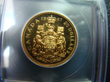 $20 gold piece from the great year! "1967"