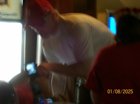 Drinking from the Stanley Cup-2008!