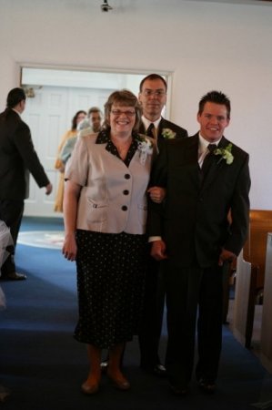 My Oldest Daughter Dawn at her son's wedding