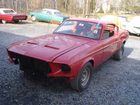 My 68 GT Mustang fresh out of the body shop