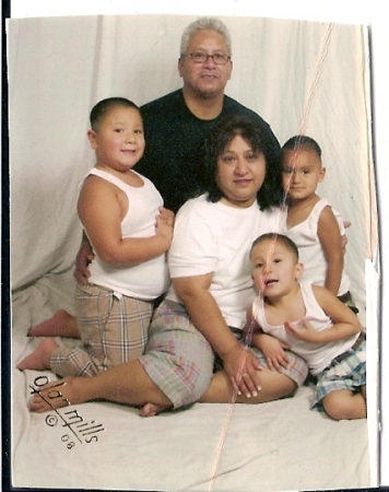 Nana, Tata, and grandkids