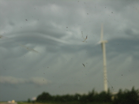 Tornado clouds