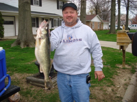 brian and his "catch" of the day