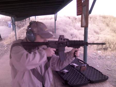 me at the range