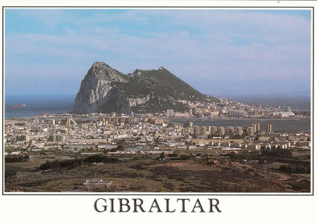 the Rock of Gibraltar