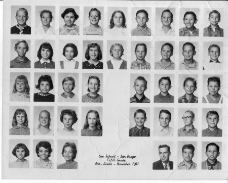 Dana's Class 1961