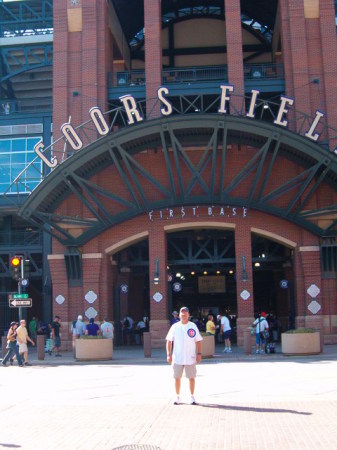 Cubs vs. Rockies (Coors Field) 08/08/09