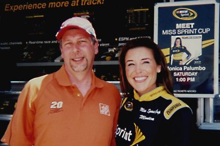 Me with Miss Sprint Cup 2009