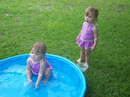 Twin Granddaughters    Kaylee and Rylee