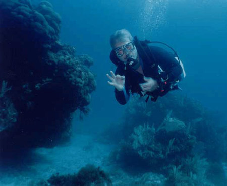 Diving a Reef