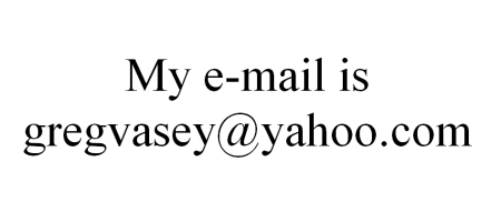 My e-mail address