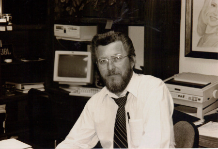 In my office November 1990