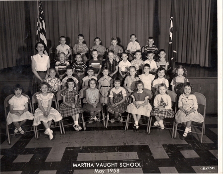 Martha Vaught School 1958