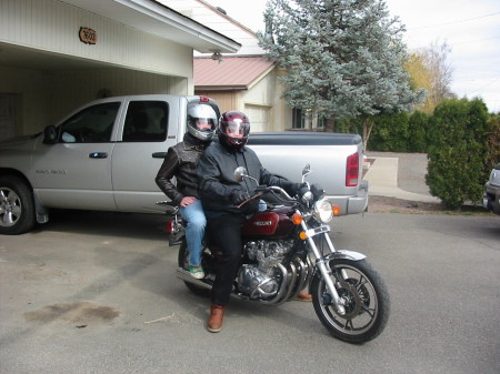 bob & danny on motorcycle       mar 21, 09