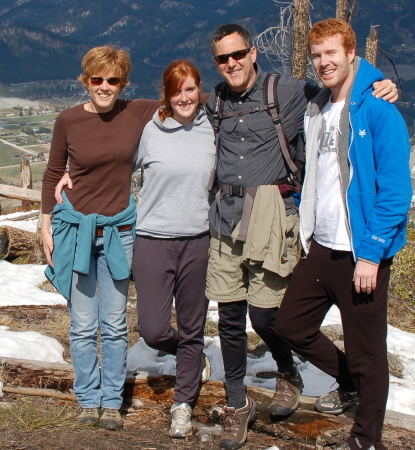 Atop Icicle River Ridge in Leavenworth