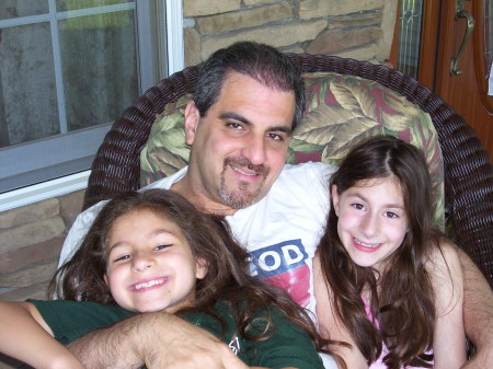 George and kids