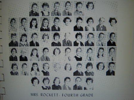 Mrs Rockett-4th grade, taken 1961