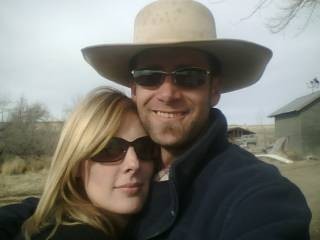 Martin and I at the ranch