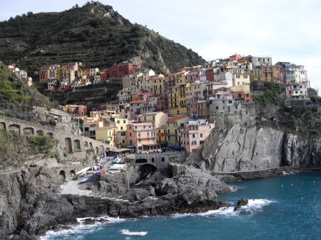 Manarola, Italy Fishing Village