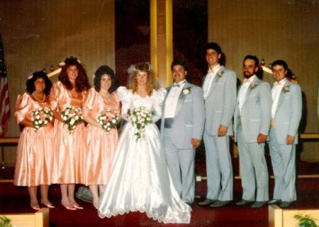 Our Wedding Day July of 1989