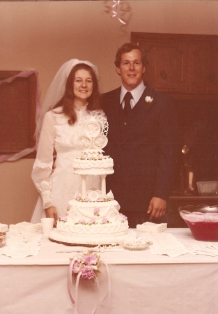 Our wedding July 22, 78