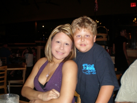 My Daughter Stephanie (21) and Son Jake (10)