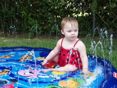 Ileigh Belle swimming