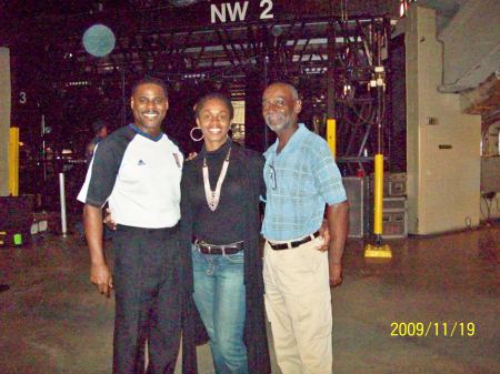 nba ref. Rich, Crystal and me