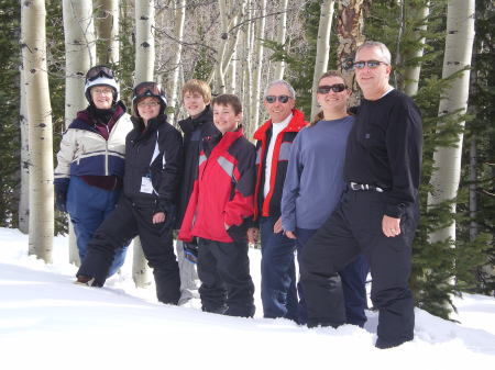 Snowmobiling on the Grand Mesa - Colorado