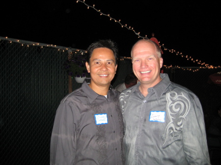 Buddy and Gary Gothner. July 2009