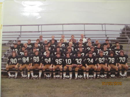 first varsity football team