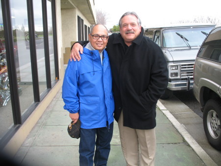 Mario (jr.) Aurelio and Frank Flores