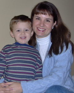 my daugher Jennifer & grandson Caleb