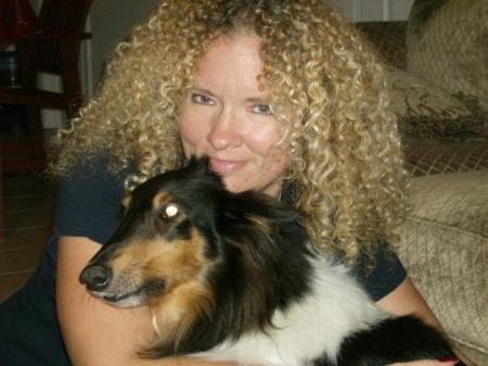 My Oldest Melissa and her Dog