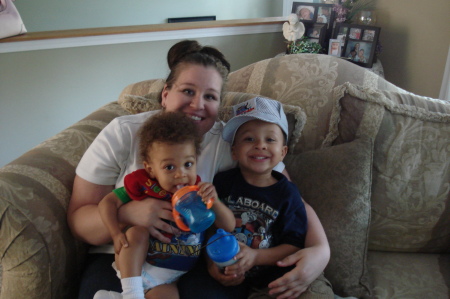 Jennifer and two more grandsons - 2009