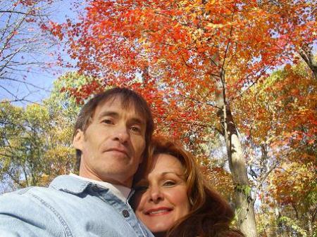 Me and Kelly in the fall