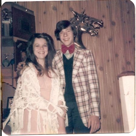 Ginny and Gary Hodgson -Jr Prom 1975