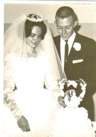 Our wedding day 1963