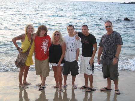 My family in Maui Oct 2008