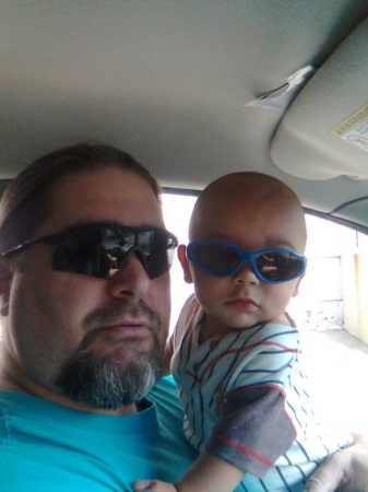 me and my second grandson, Cordai. hes cool