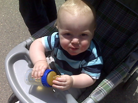 Grandson at Milford Memorial Day Parade May 20