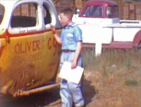 getting racing fever at yreka speedway 1953