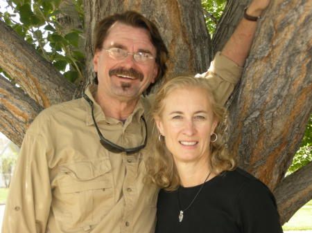With my wife, in Helena, Fall 2008.